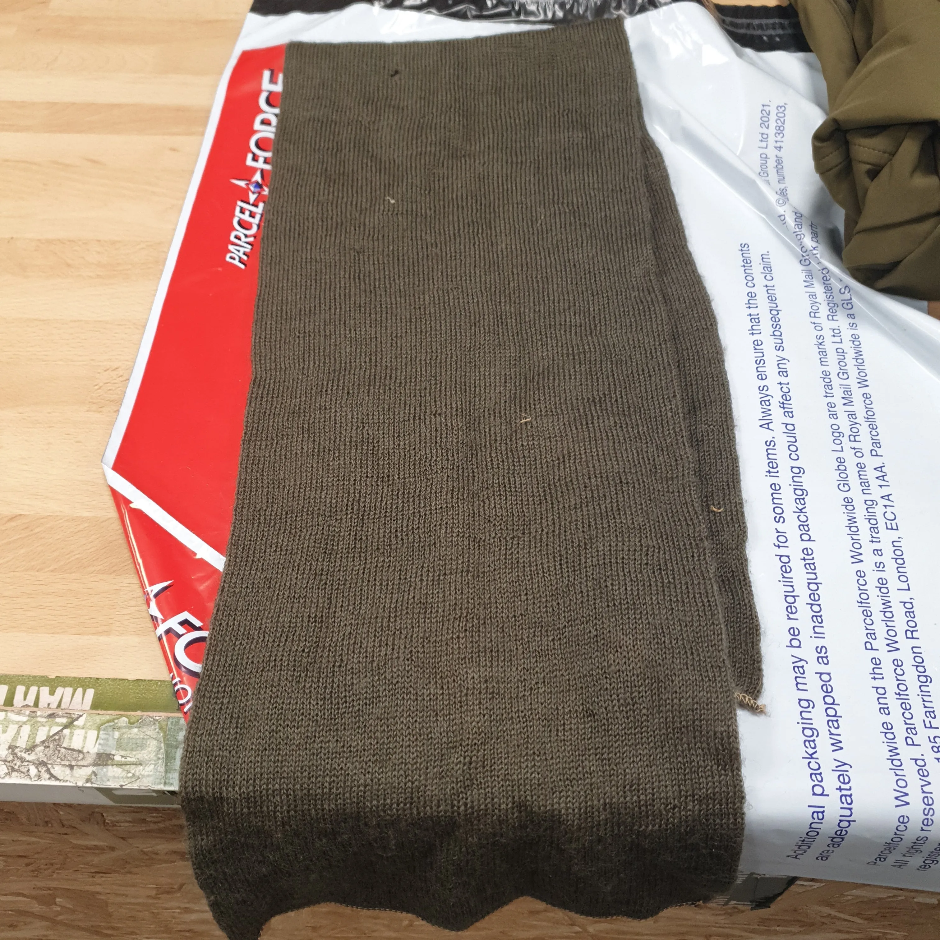 Swedish Wool Army Scarf