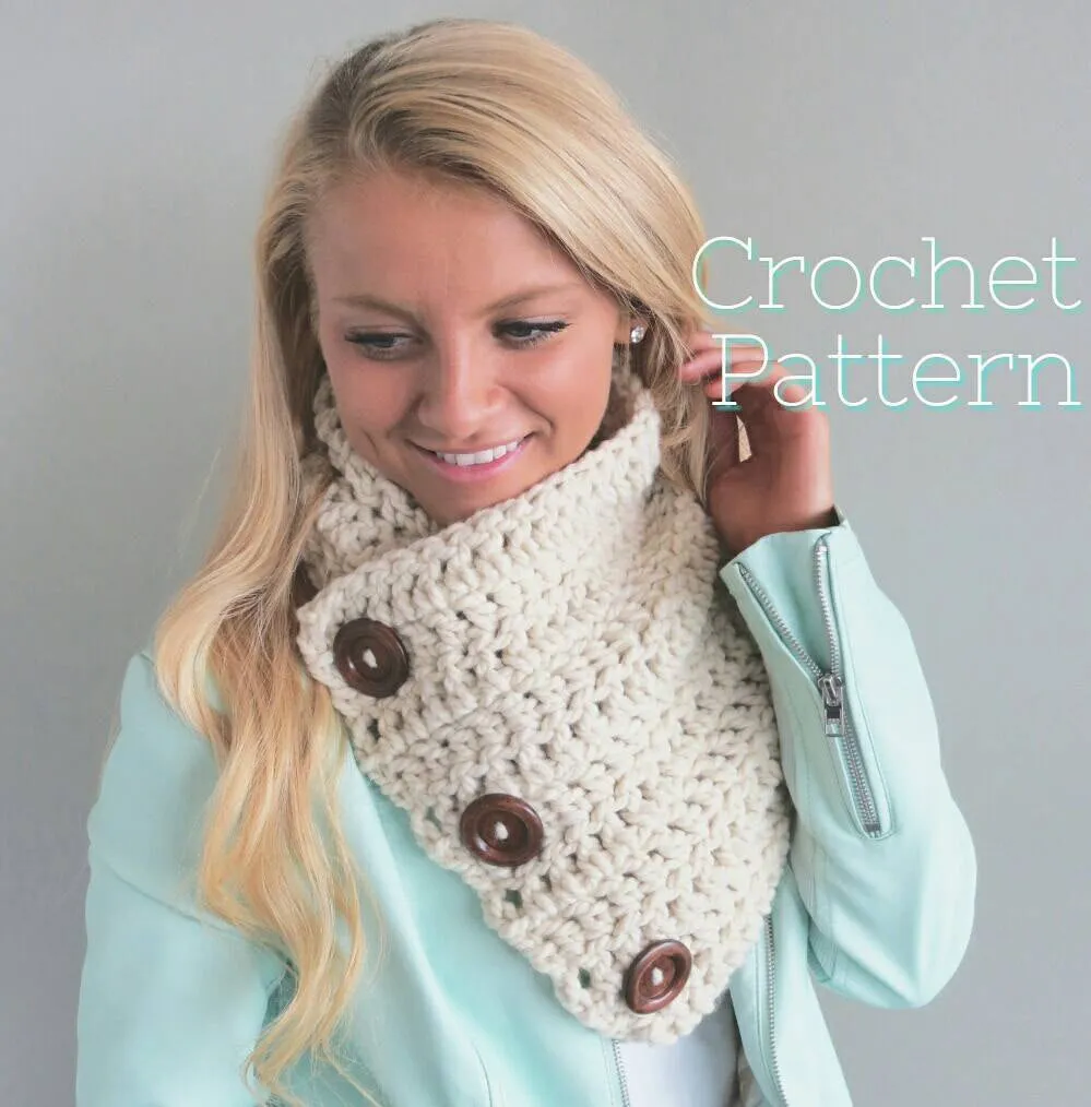 The Bandit Scarf Crochet Pattern - PDF Download