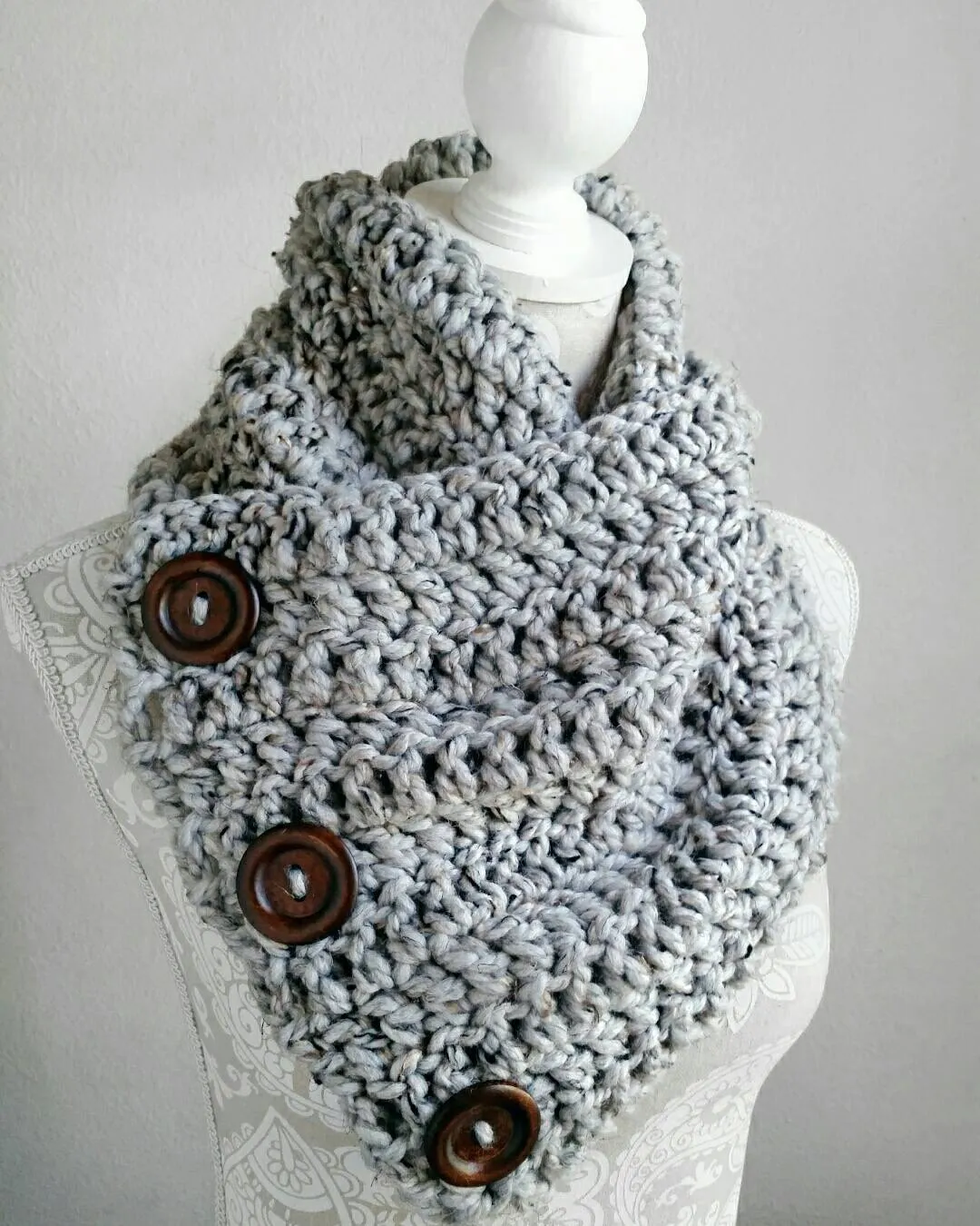 The Bandit Scarf Crochet Pattern - PDF Download