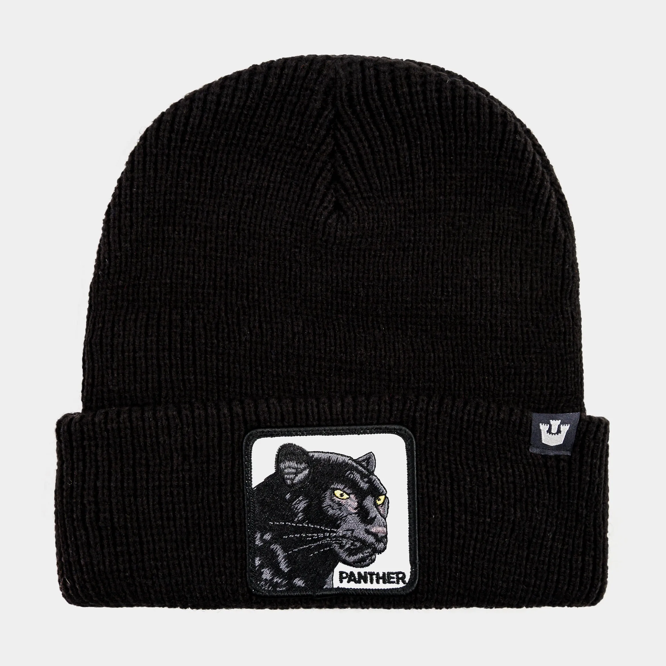 The Panther Beanie Mens Hat (Black)