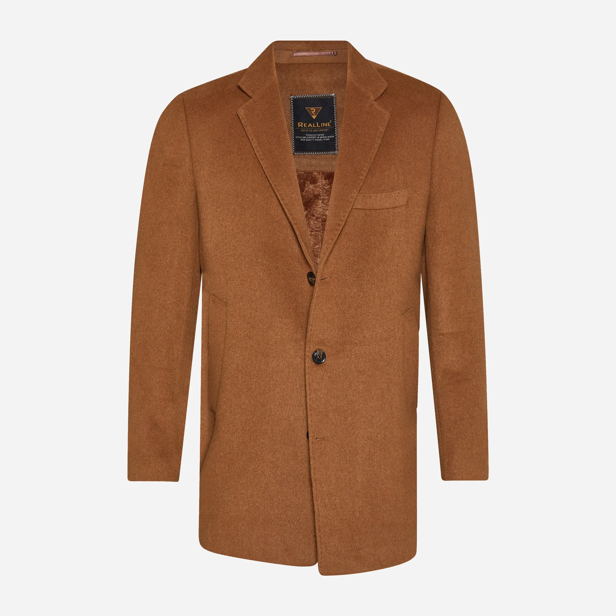 Three Button Overcoat