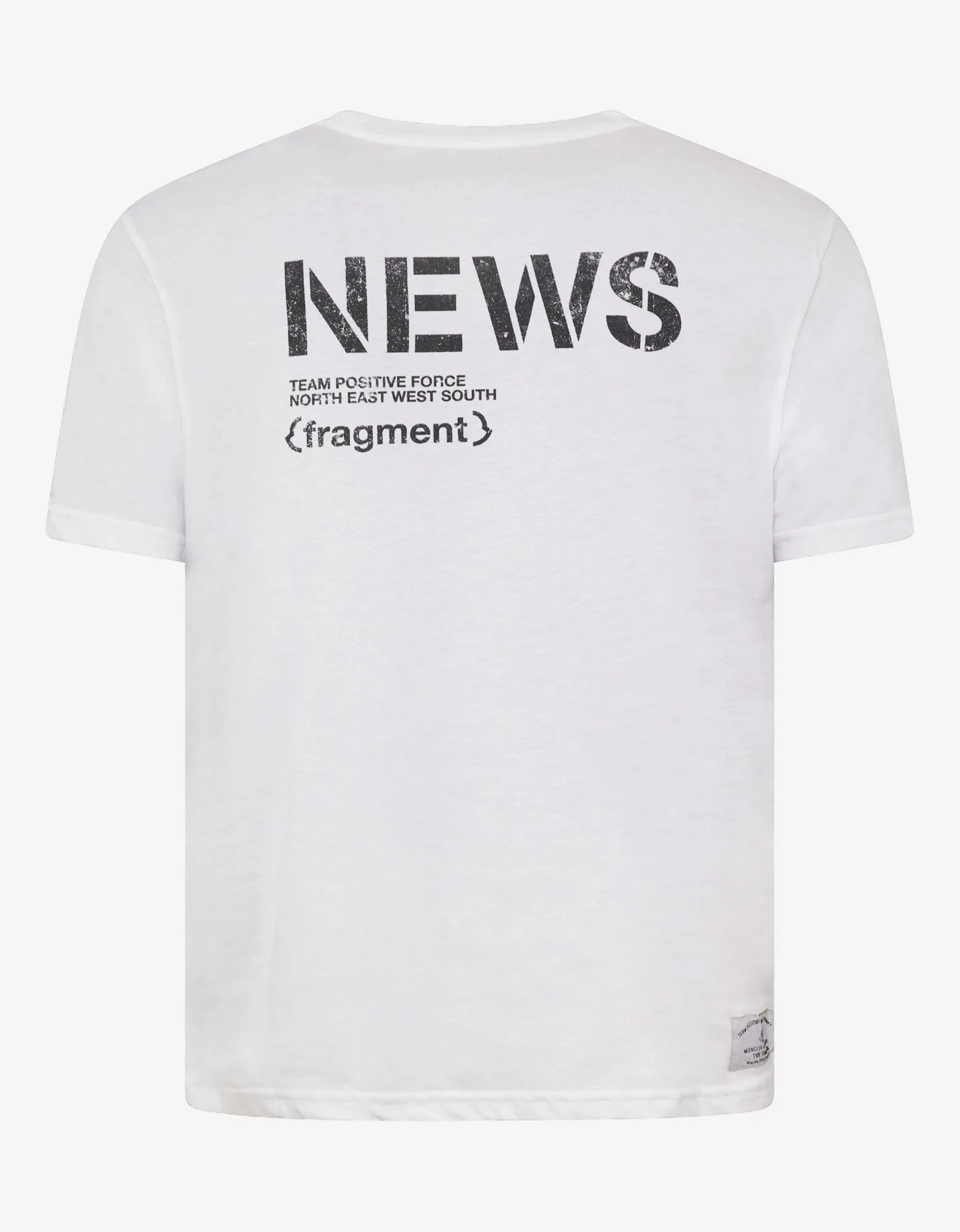 White News Logo Print T-Shirt