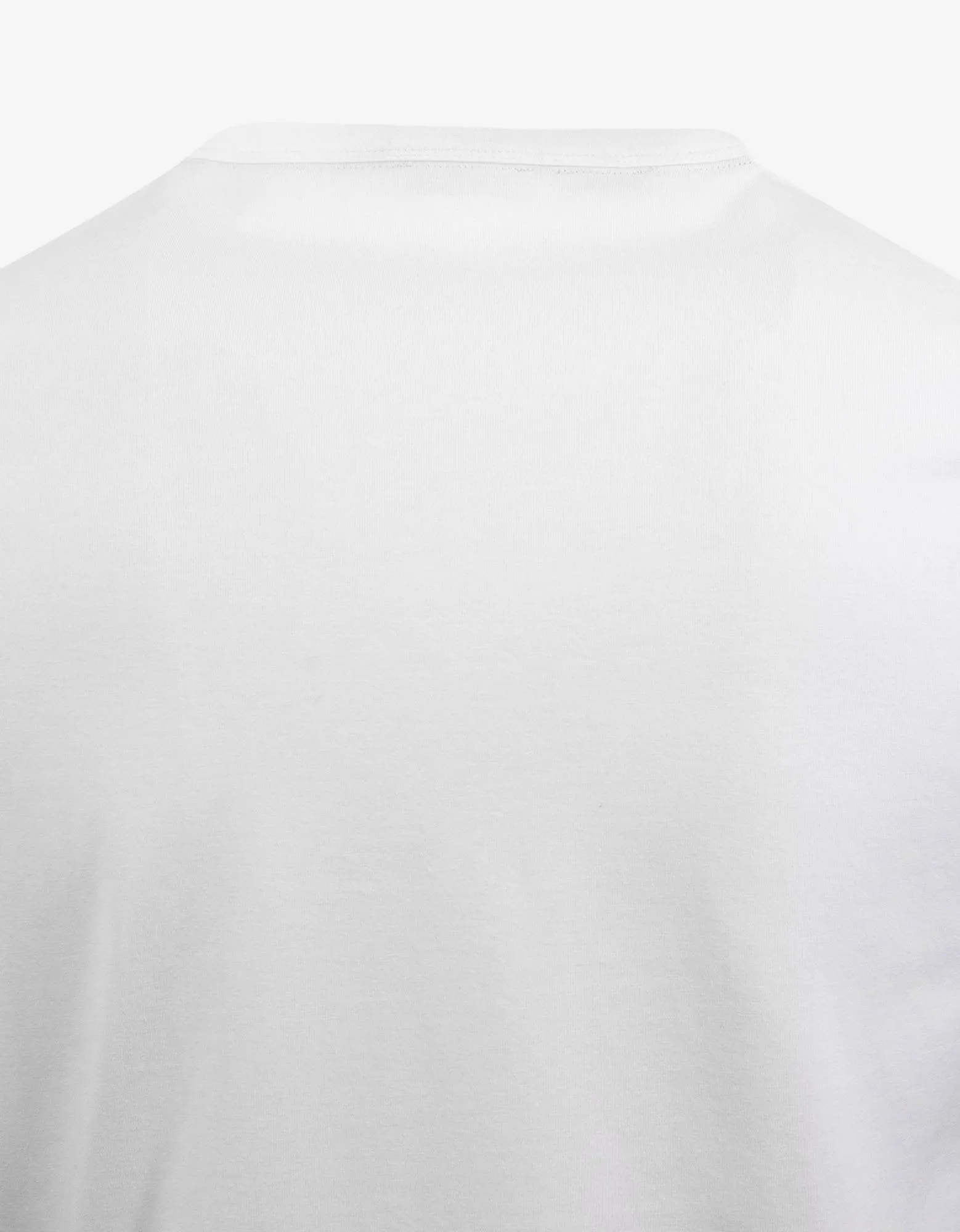 White Stretch-Cotton Slim Fit T-Shirt